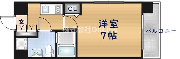 アーク吉田駅前の物件間取画像